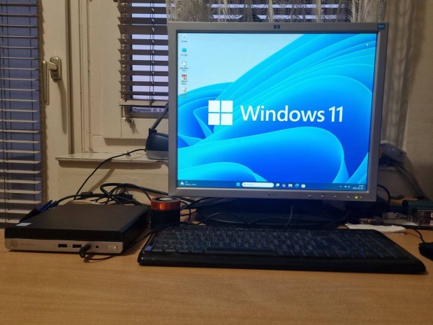 HP Prodesk 400 G3 mini pc [4x3,3Ghz/8GB/SSD+HDD/W11]